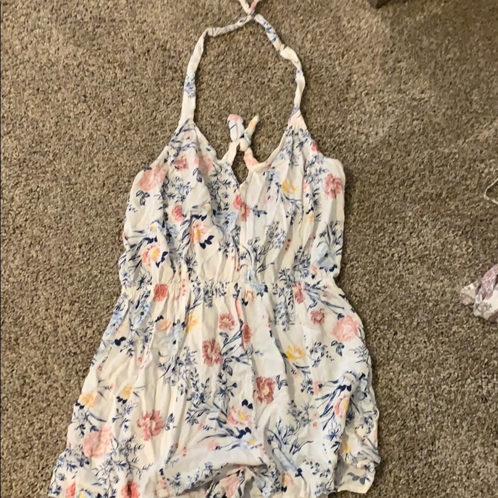 Kendall and Kyle halter shorts romper